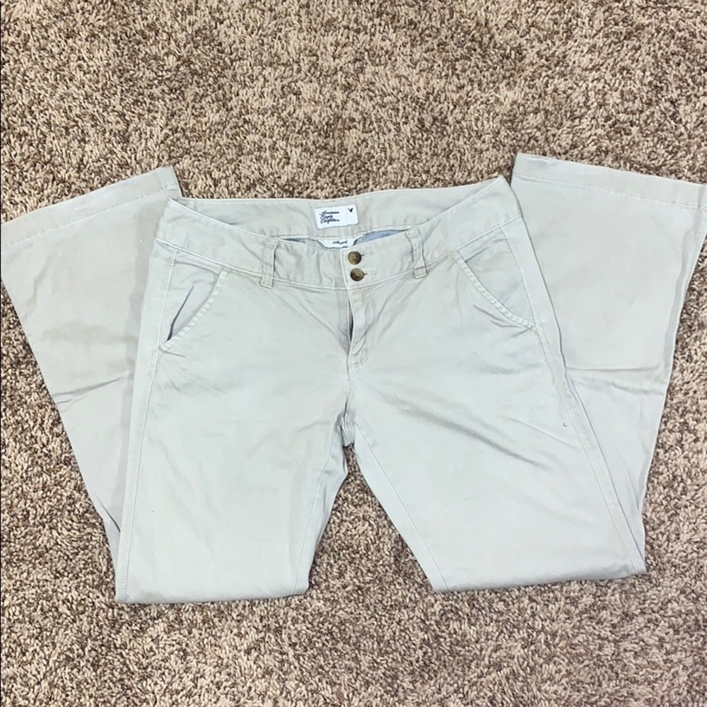 American Eagle khakis, 6P